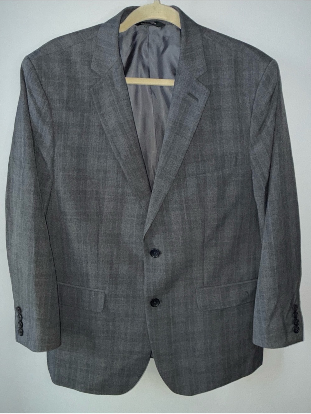 Banana Republic Men's Gray Two-Button Sport Coat